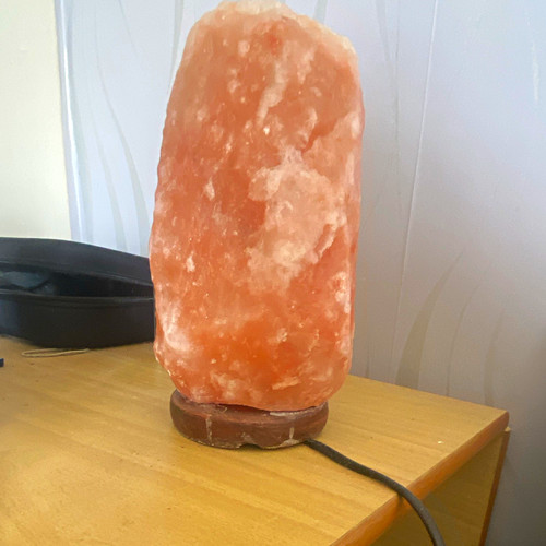 Pink himalayan salt crystal - salt,