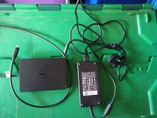 Dell WD15 USB-C Docking Station Dock + UK Plug 180W Charger 