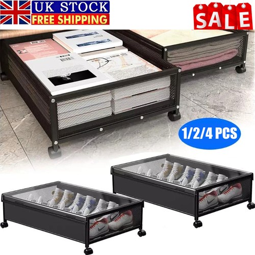 Black under bed rolling - under,