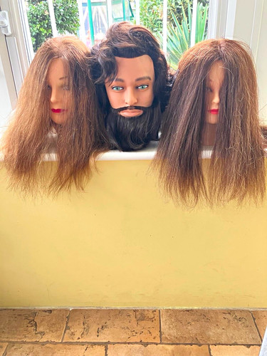 Hairtools hair mannequin - 3x,