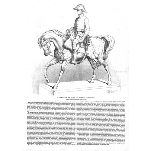 Statuette his grace the - of,