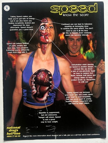 Anti drug advertising speed - advertising:,