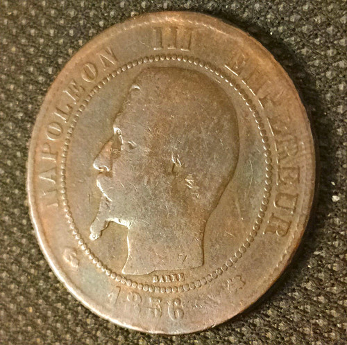 France napoleon iii coin - napoleon,