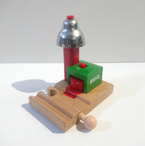 Wooden railway track genuine - wooden,