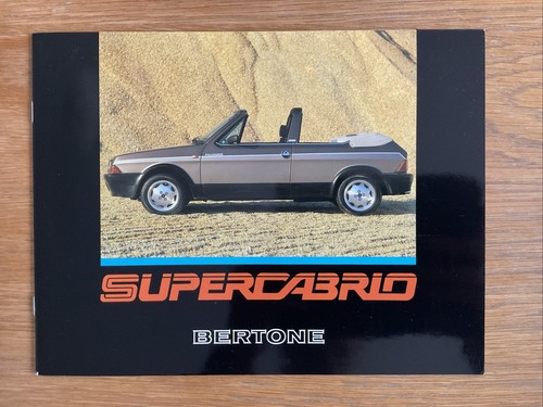 Fiat strada ritmo bertone - strada,