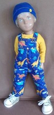 A 3 PIECE DINO DUNGAREES