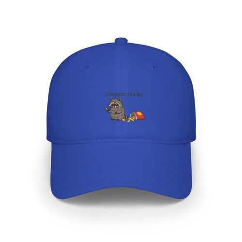 Require snacks raccoon cap - require,