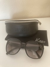 Karl Lagerfeld Women’s Black Sunglasses With Case