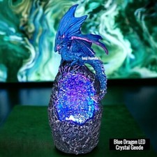 Dragon Blue Crystal Geode