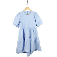 Vera & Lucy Blue Smock Dress