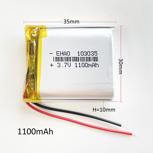 1100mah lipo rechargeable - 1100mah,