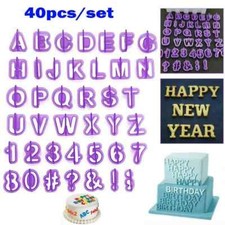 40PCS ALPHABET LETTER AND