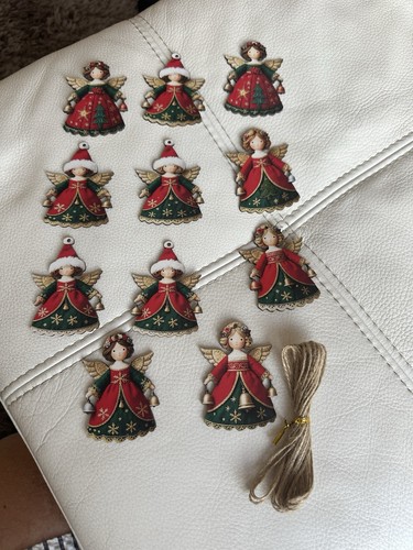 Christmas wooden hanging - christmas,