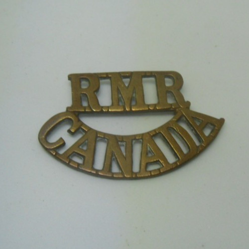 Wwi shoulder title canadian - wwi, title: