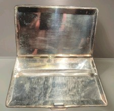 Silver Plated CIGARETTE CASE