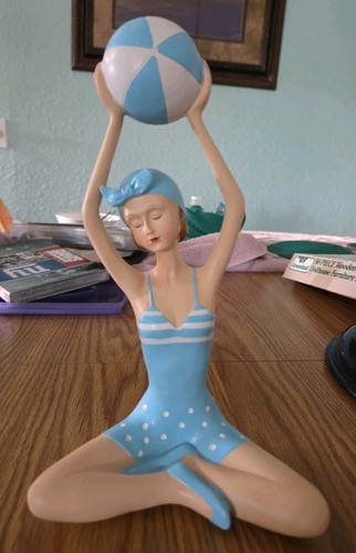 Retro bathing beauty beach - retro,