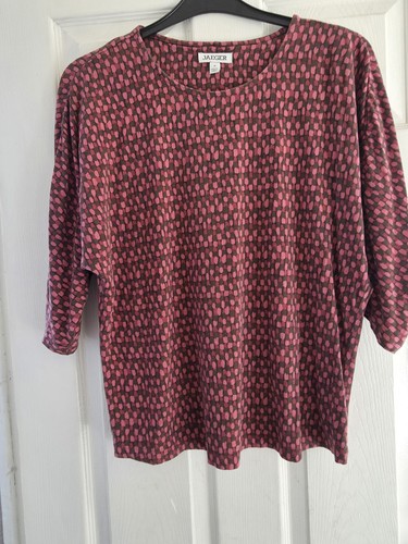 Jaeger size pink pattern - jaeger,