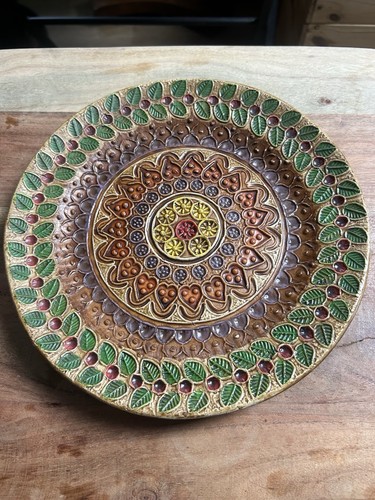 Vintage folk art relief - art,