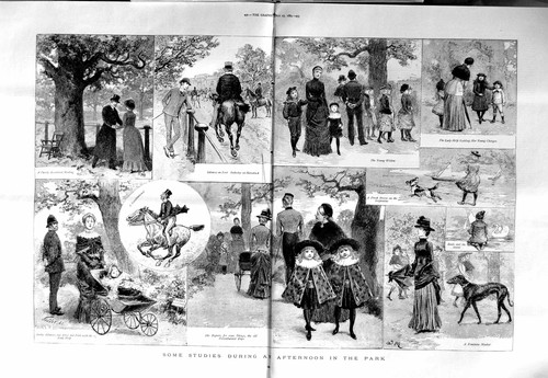 Original old antique - original, print