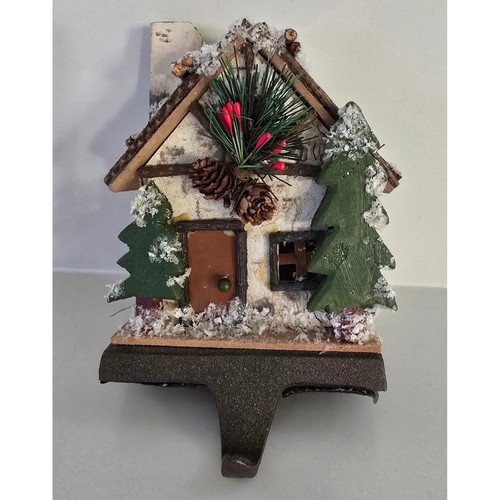 Rustic log cabin christmas - rustic,