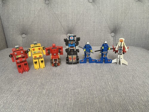 Vintage 80s transforming - 80s, robot