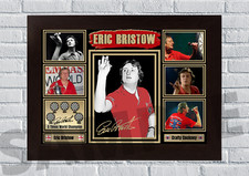 Eric Bristow Crafty Cockney PDC Darts Collectable/Memorabilia/Gift signed (#64)