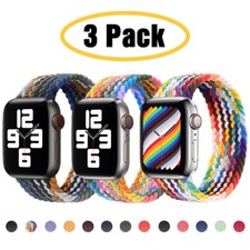 3 PACK Braided Solo Loop Band
