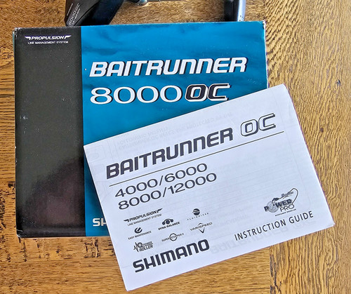 Shimano baitrunner 8000 - baitrunner, oc