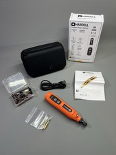 Mini Rotary Tool Kit Cordless 5 Speed Display Screen 43 Accessories for Cutting