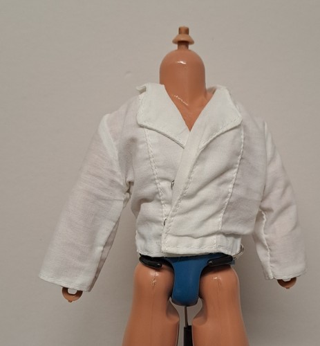 Scale white cotton jacket - white,