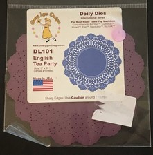 Doily English Tea Party round