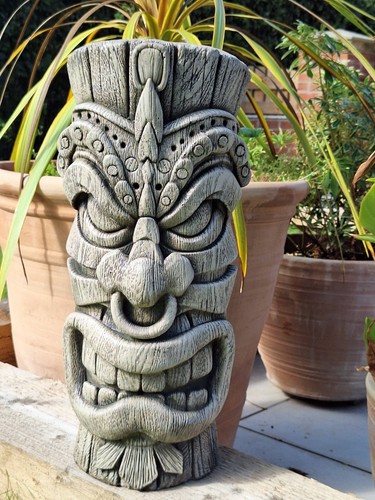 Tiki planters pair - planters,