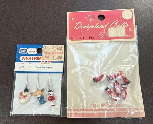 Vtg miniature christmas - miniature,