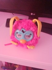Hasbro Mini Baby Furby Boom Party Rocker Loveby Interactive Pet 2012 Yellow Pink