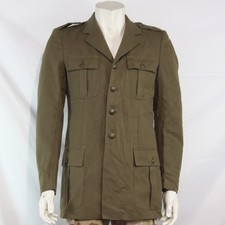 Genuine Surplus Italian Army Formal Dress Jacket Khaki Olive 38" Chest (3496)
