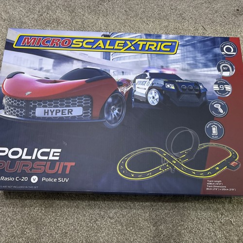 Micro scalextric set police - micro,