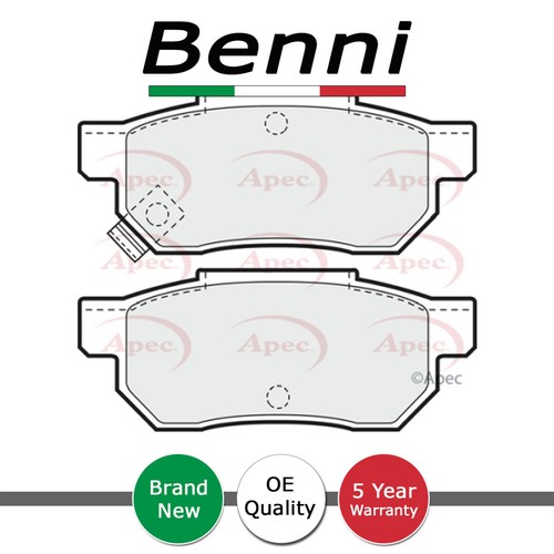 Brake pads set - brake, rear