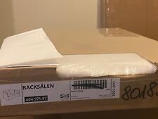 Brand New Ikea BACKSALEN Cover for 2-seat sofa, Blekinge white,404.971.97