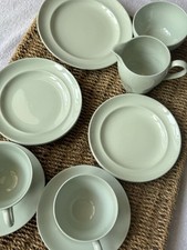 Spode Flemish Green Tea For Two Vintage Set (11pcs)