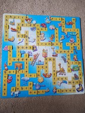 Junior Scrabble Giant Floor Jigsaw Puzzle - COMPLETE - 49 Piece