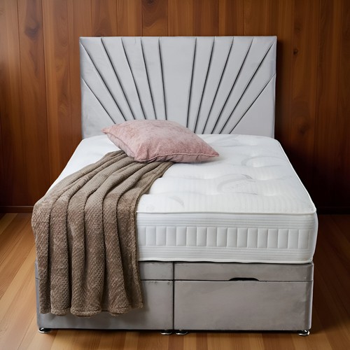 Ottoman divan bed with - ottoman, sunrise
