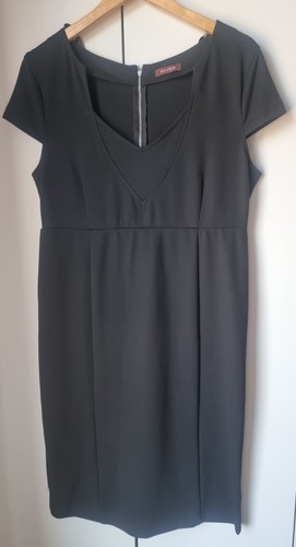 Savoir black shift dress size - savoir,