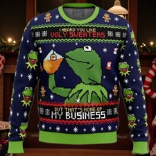 Kermit the Frog Ugly Christmas