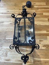 Black Vintage Style Metal Light Fitting