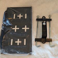 Universal Iron Car Battery Tray Adjustable Hold Down Clamp Kit