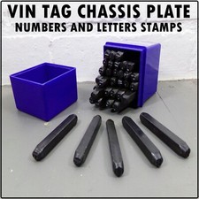 Number Letter Stamp Identity