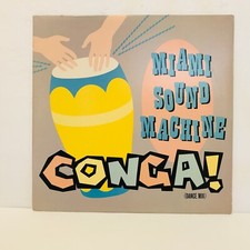 Vinyl Sound Machine 12" Dance Mix Conga 1985 NM/VG+