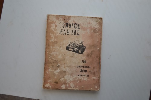 Service manual for universal - service,