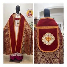 RED COPE VESTMENT  WITH STOLE