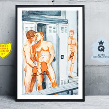 GYM ADVENTURES watercolour